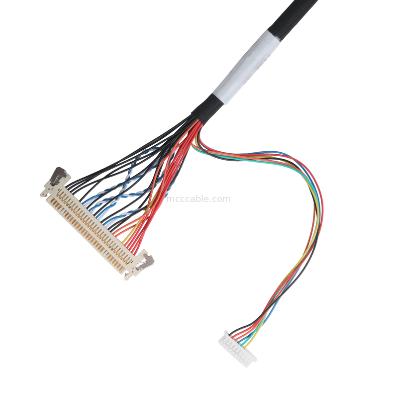 LVDS Kablosu FI-X30HL 30P DF20A-40P veya 9P HSG Kablosu Koaksiyel Bağlantısı OEM/ODM