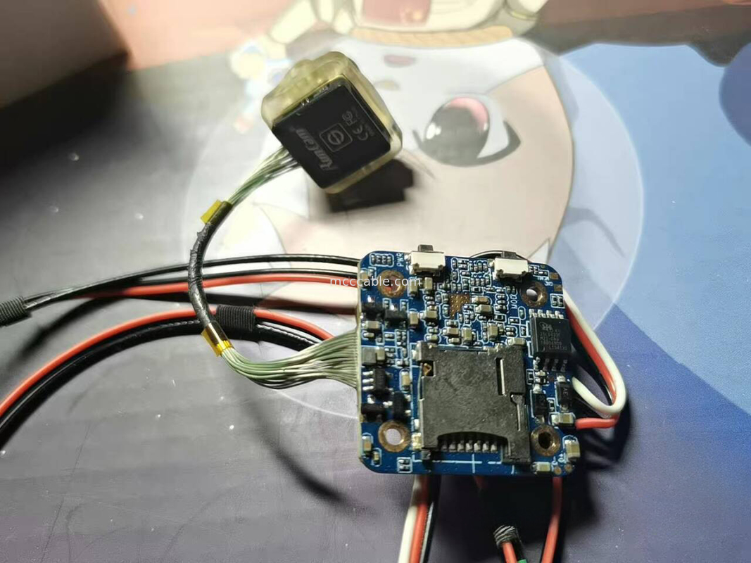 45 PIN DF36-45S-0.4V Mikro LVDS Kablo Montajı Kurşun Serbest Halogen Serbest