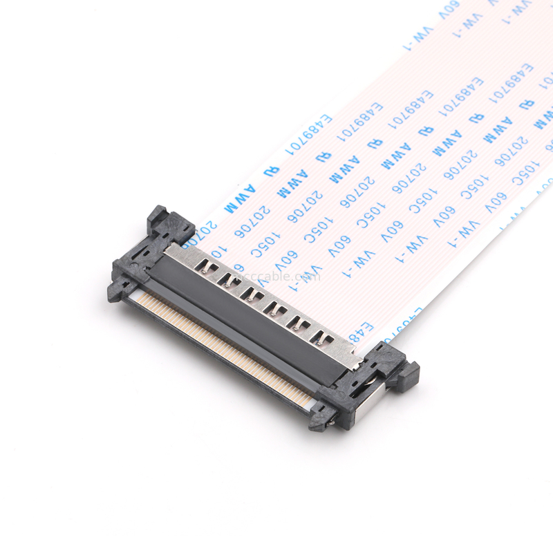 RE51 CONNGolden Pins UP FPC FFC kablosu 51Pin 0.5mm mesafe esnek düz kablo uzunluğu 300mm