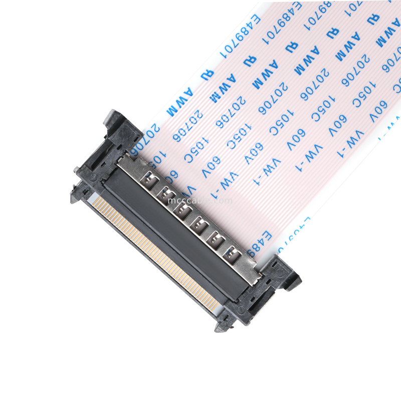 RE51 CONNGolden Pins UP FPC FFC kablosu 51Pin 0.5mm mesafe esnek düz kablo uzunluğu 300mm