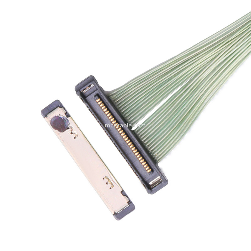 35P Mikro Koaksiyel Kablo 20380-035t-06 Lvds Bağlayıcısı 0.4mm Pitch Right Angle