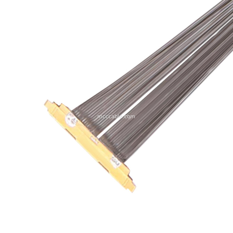 20531 50P Dikey Çiftleşme Mikro Koaksiyel Kablo 20531-050t-02 0.25mm Sağ Köşeli Bağlayıcı