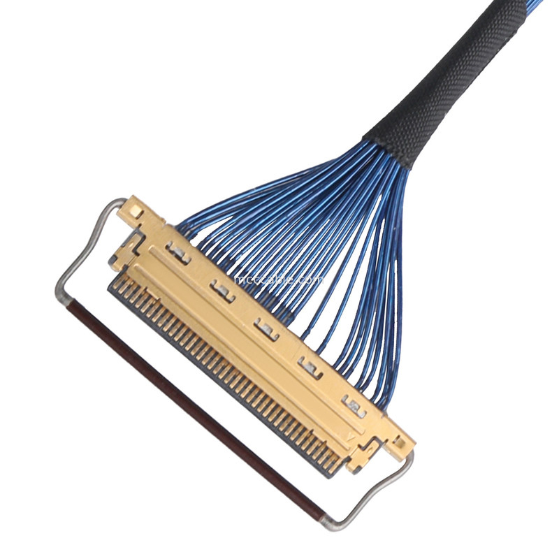 20453-240t-03 20453-230t-03 30P 40P 0.5mm Pitch 36AWG Lvds Kablo Montajı