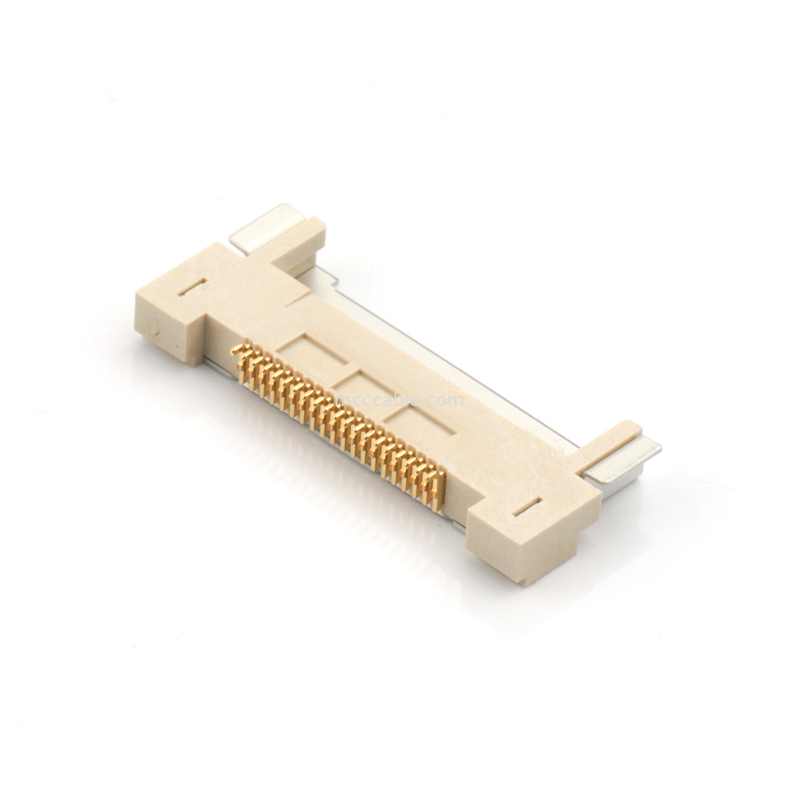 LVDS kablosu 20143-020E-20F Mikro Koaksiyel hava kablosu konektörü 0.5mm Elektronik Ekipman için Pitch