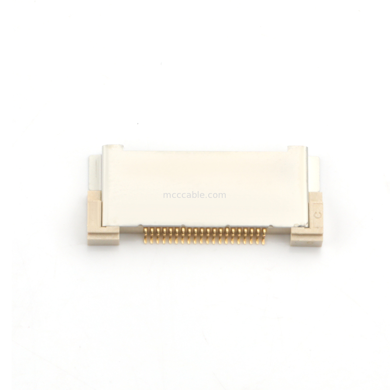LVDS kablosu 20143-020E-20F Mikro Koaksiyel hava kablosu konektörü 0.5mm Elektronik Ekipman için Pitch