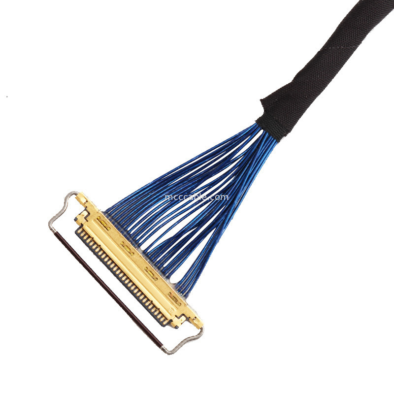 44AWG SGC LVDS EDP Kablosu  0.5mm Pitch 20453-330t-13 ila 20453-340t-13