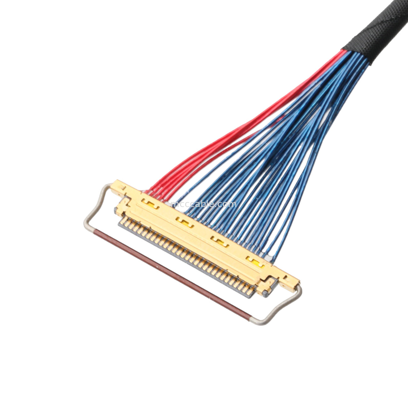 LVDS CABLE mikro koaksiyel konektör 20453-230T-03 FI-RE51CL 51P'ye 0,5 mm aralamada