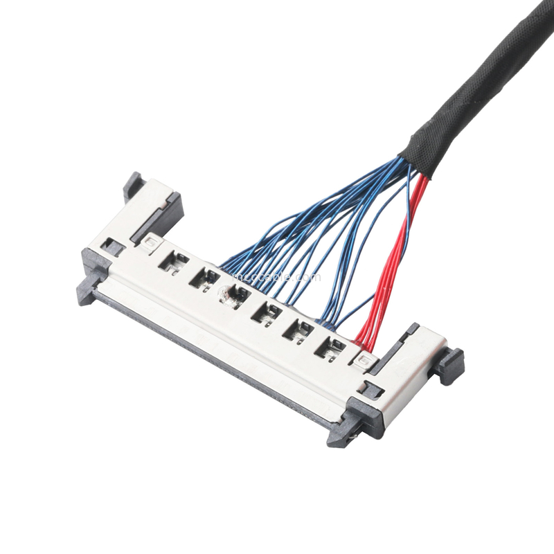 LVDS CABLE mikro koaksiyel konektör 20453-230T-03 FI-RE51CL 51P'ye 0,5 mm aralamada