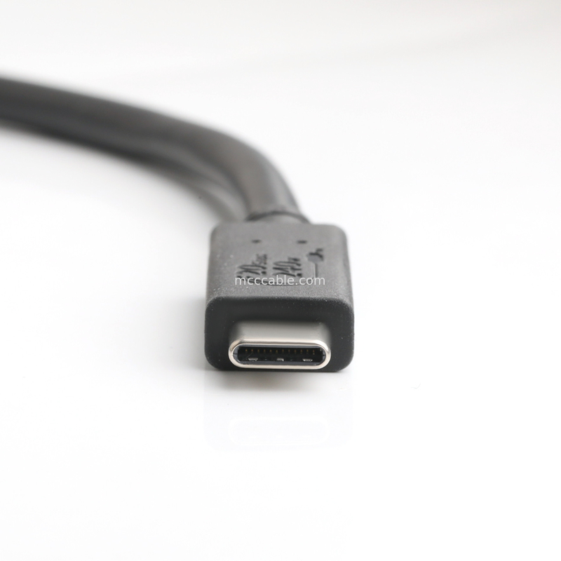 USB4 Kabloları 8K 240W 20Gbps Endüstriyel sınıf USB4 kablosu ultra yüksek iletim hızı süper hızlı şarj