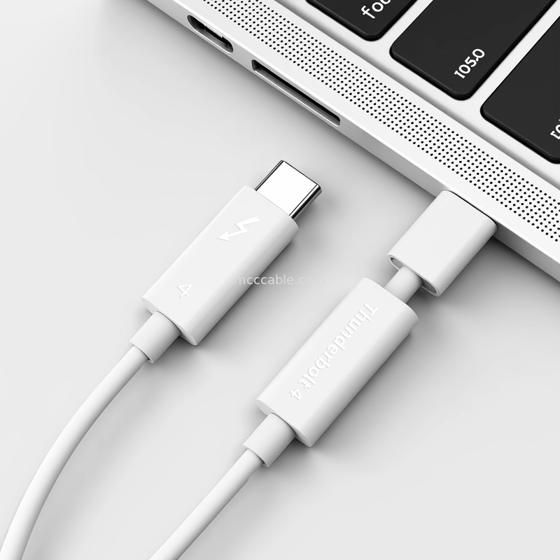Thunderbolt 4 40 Gbps hızları, çift 4K veya tek 8K ekranları destekler