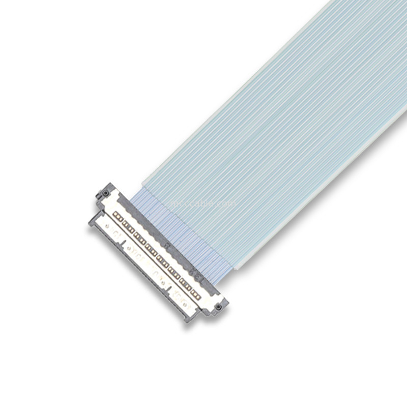 KEL USL20-30SS-100-B Bağlantı Mikro Koaksiyel Kablo 0.4mm Pitch 1 To N Özelleştirilebilir Uzunluk