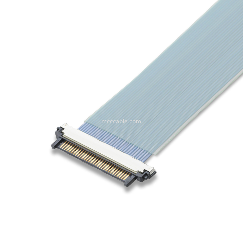 KEL USL20-30SS-100-B Bağlantı Mikro Koaksiyel Kablo 0.4mm Pitch 1 To N Özelleştirilebilir Uzunluk