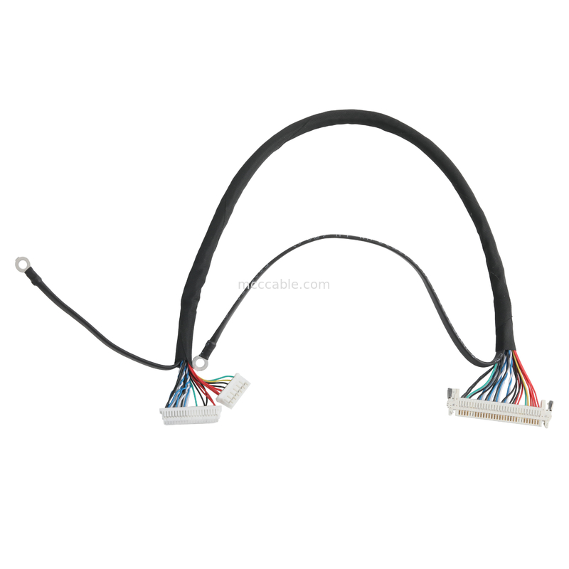JAE FI-X30HL JST SHDR-40V-S-B 40P ve JST PHR-6 bağlantı kablosu lvds kablosu görüntüleme uygulaması
