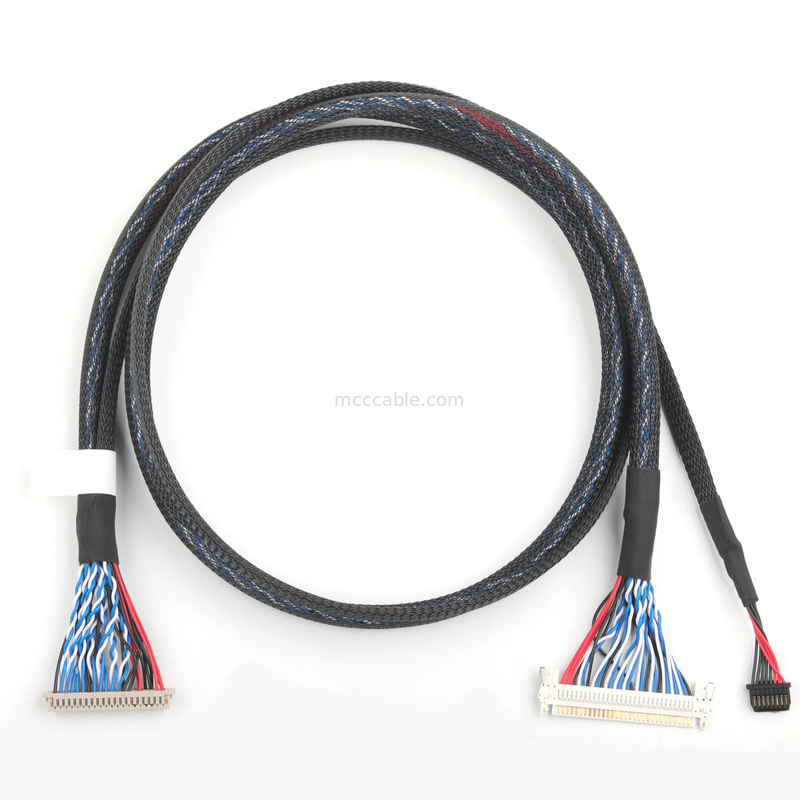 LVDS Kablosu DF13-4008-1.250 10 FI-X30HL ve KW30-8P-10 800 Kablo Koaksiyel Bağlantısı