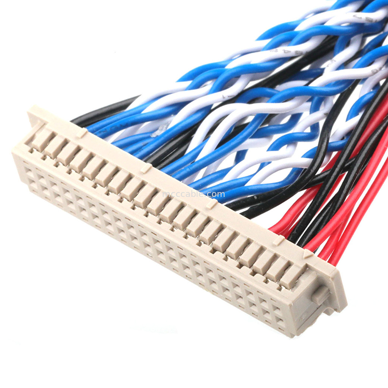 LVDS Kablosu DF13-4008-1.250 10 FI-X30HL ve KW30-8P-10 800 Kablo Koaksiyel Bağlantısı