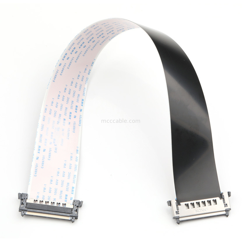51-Pin RE51 FFC Kablosu, 0.5mm Aralıklı, UL489701, EMI Korumalı, 2Gbps Veri Hızı