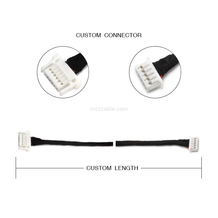 JST Kablo Demeti SHJP-06V-S (HF) 6pin'den Molex'e 51021-0500 5pin FCII LED Sürücüsü