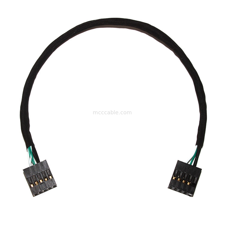 MOLEX 22-55-2101 TO 22-55-2101 ÇİFT USB APPLE PCB İÇİN Kablo Tertibatı