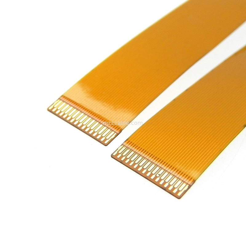 Kart FFC FPC Kablosu 0,3 Mm Pitch 21pin Uzunluk 60mm lvds 21 pinli bağlantı kablosu