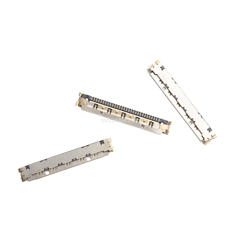 Saat 30 Pinli Df81 Mikro Koaksiyel Konnektör 0.4mm Pitch DF81-30S-0.4H