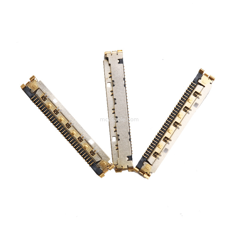 Saat 30 Pinli Df81 Mikro Koaksiyel Konnektör 0.4mm Pitch DF81-30S-0.4H