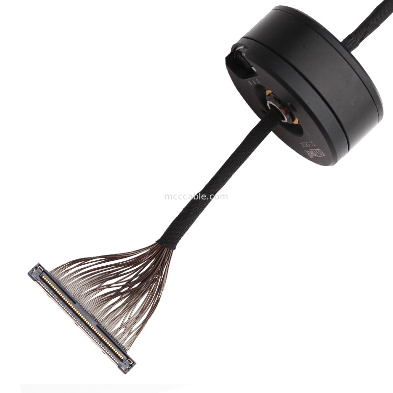 Gimbal için DF36C-50P-0.4SD DC-2813C Lvds Edp Kablo Düzeneği 46AWG