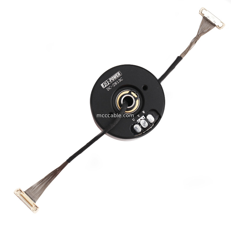 Gimbal Kamera için DC-2813C Kablo Demeti LVDS EDP Kablosuna Özel DF36C-15P-0.4SD