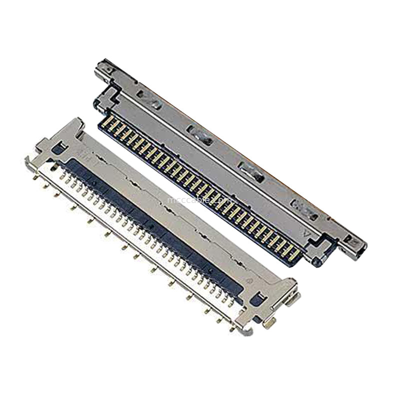 VS II 20846-020T 030T 040T 0,5 mm mesafe, Yatay çiftleşme tipi mikro-koaksiyel bağlantı