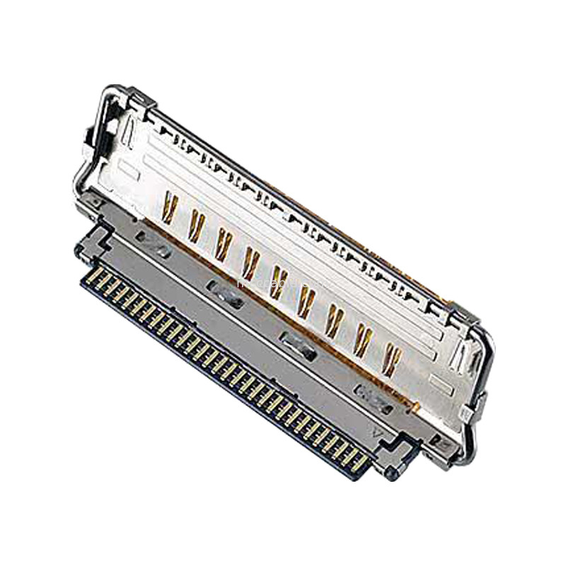 VS II 20846-020T 030T 040T 0,5 mm mesafe, Yatay çiftleşme tipi mikro-koaksiyel bağlantı