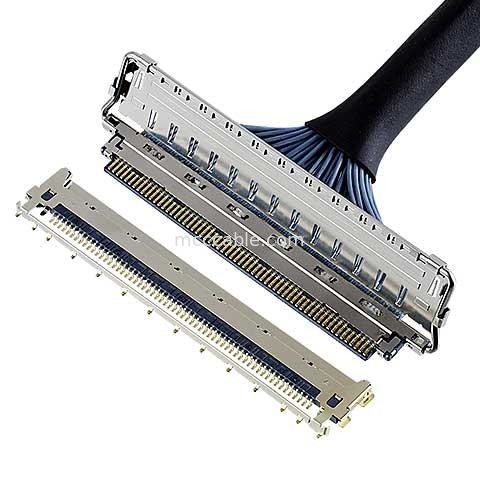20680 20788 20789 20790 0.4mm mesafe Yatay çiftleşme tipi mikro-koaksiyel konektör Mellanox