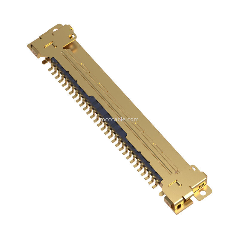 20453-230T-03 0,5 mm pitch Yatay çiftleşme tipi mikro-koaksiyel konektör