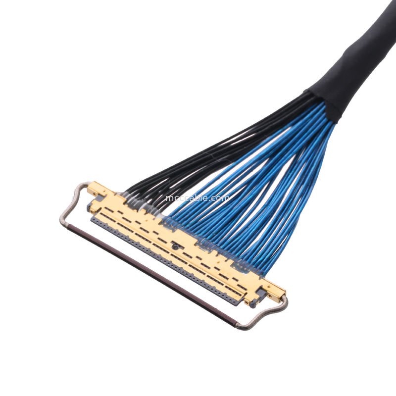 20633-250T-01S 50P 0.4mm pitch Yatay çiftleşme tipi Mekanik kilitli mikro-koaksiyel bağlantı