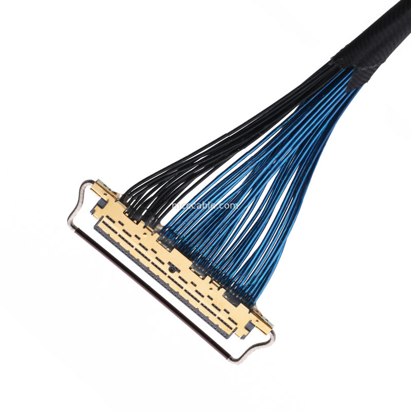 20633-250T-01S 50P 0.4mm pitch Yatay çiftleşme tipi Mekanik kilitli mikro-koaksiyel bağlantı