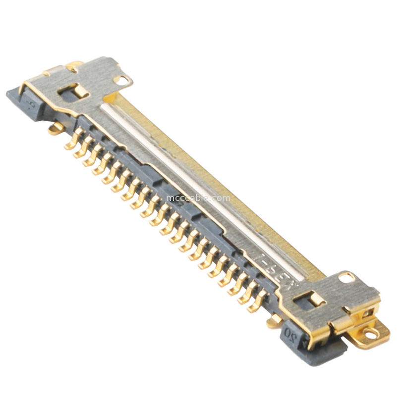 Mikro Koaksiyel Dairesel Güç Konektörü Yatay Çiftleşme Tipi