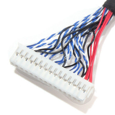 26AWG Lcd LVDS Kablo Düzeneği 1.0mm Pitch JAE Fix-30ssl-Hf -  Df13 EDP
