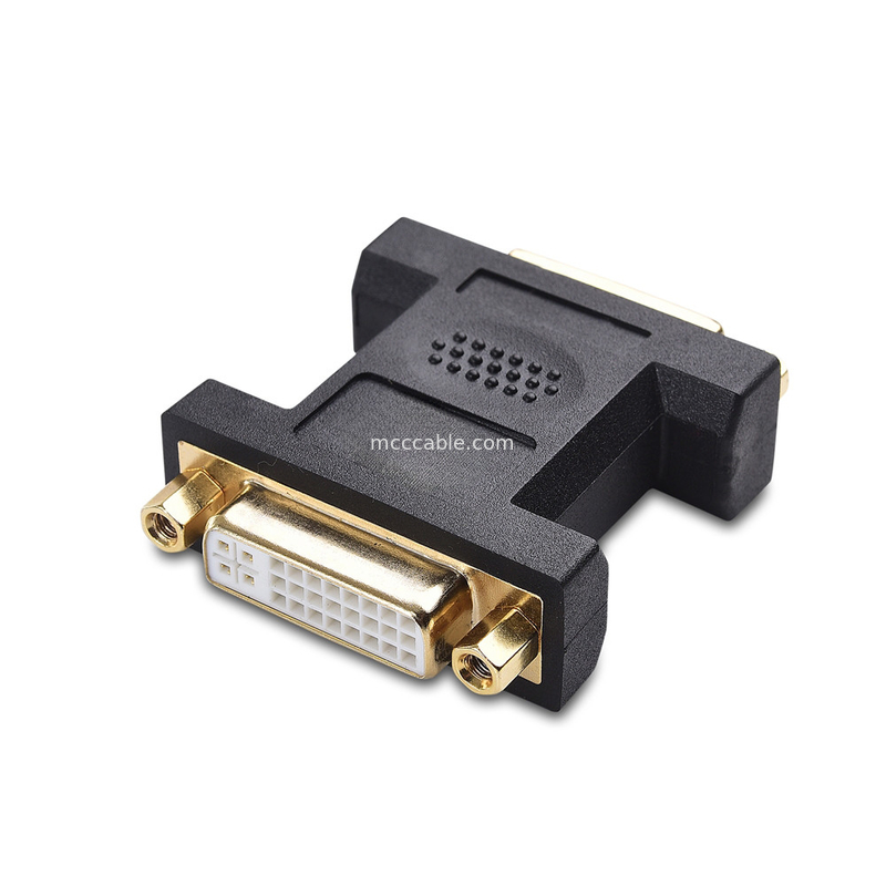 2 Paket Dvi Kadın Kopyalaıcı Çift Bağlantı 24 + 5 Pin LCD Kablo Bağlantısı Montajı için