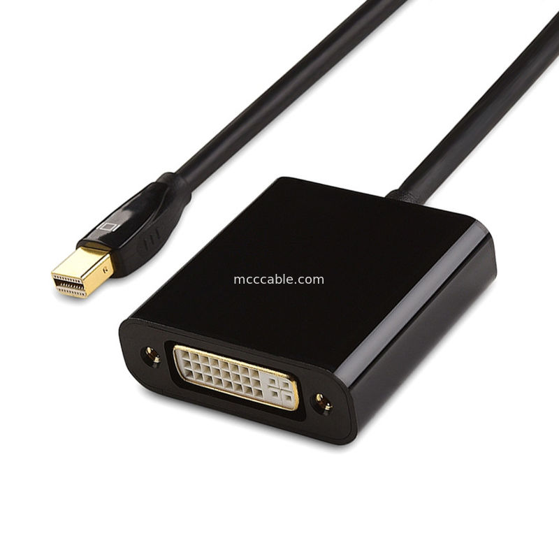 OEM / ODM Lvds Kablo Montajı Mini Displayport To Dvi 3 In 1 Adaptör Bağlayıcısı