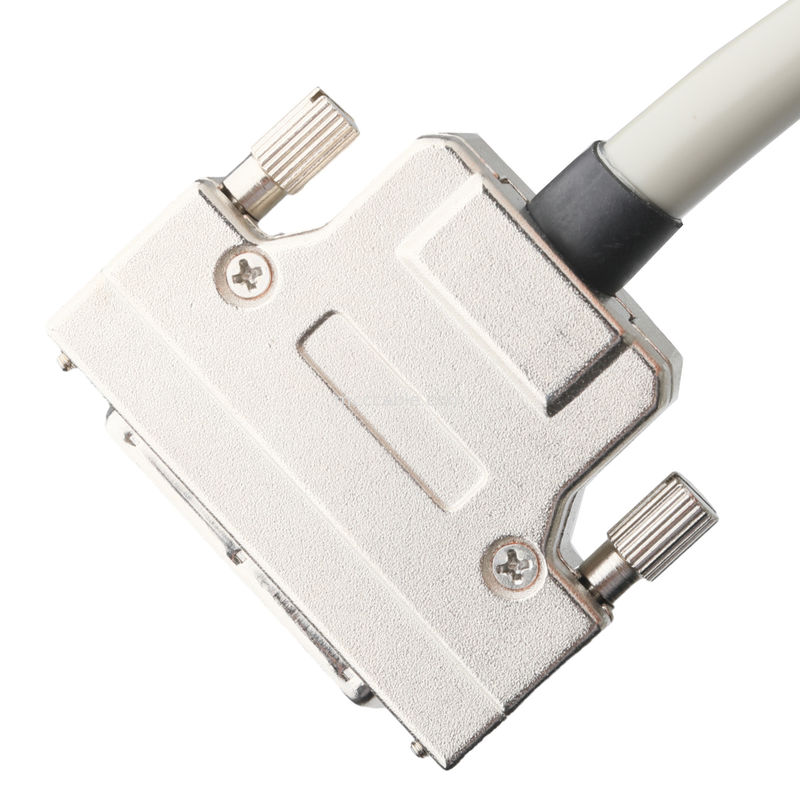 Hd D Sub Db50 Çinko Alaşımı Nikel Kaplama D-Sub Mdr Plug Od 90mm