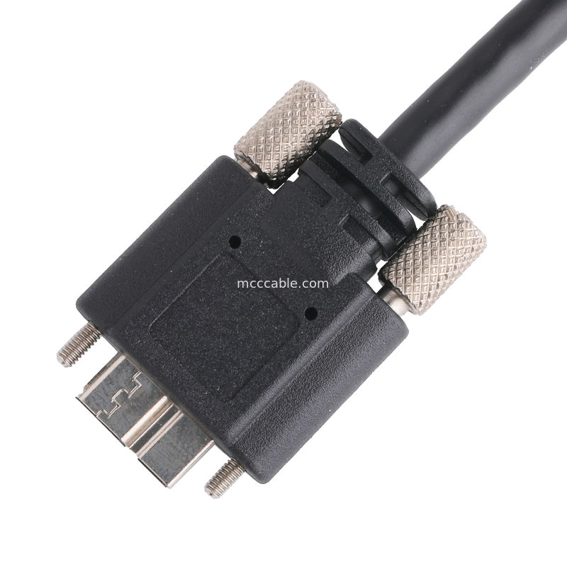 Siyah Renk 5 Gbps Usb 3.0 To Usb Micro B Şarj Kablosu Uzunluğu Özelleştir Rohs