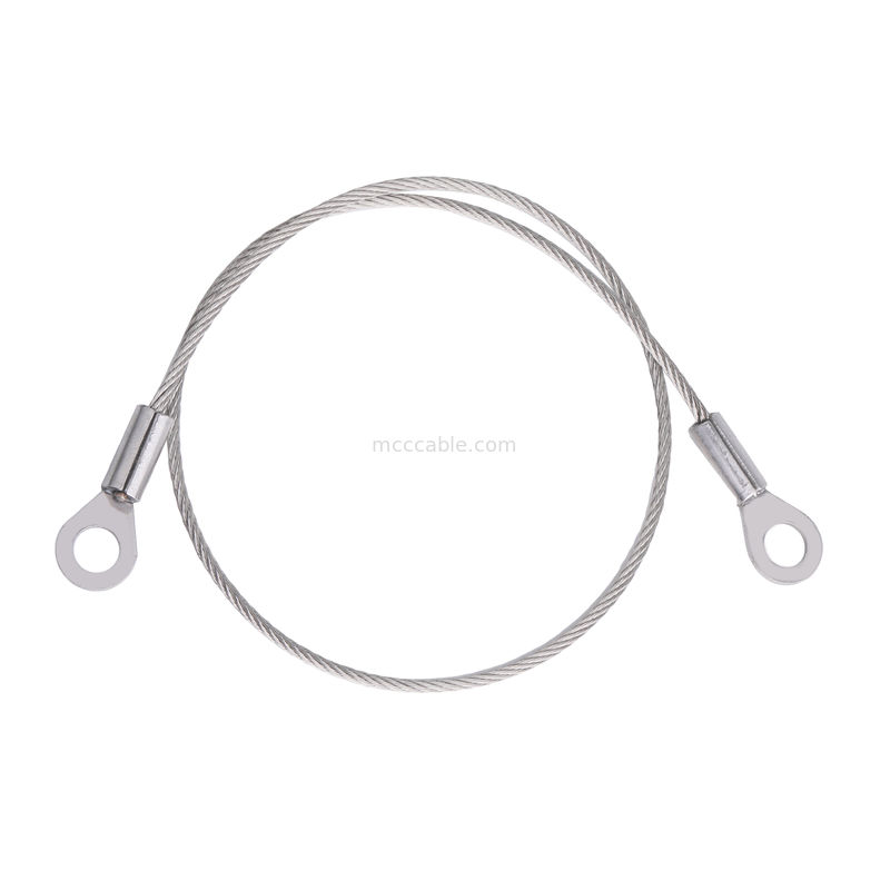 Esnek paslanmaz çelik ip kabloları, delikli güvenlik tel ipi, iletken ve diğer uygulamalar