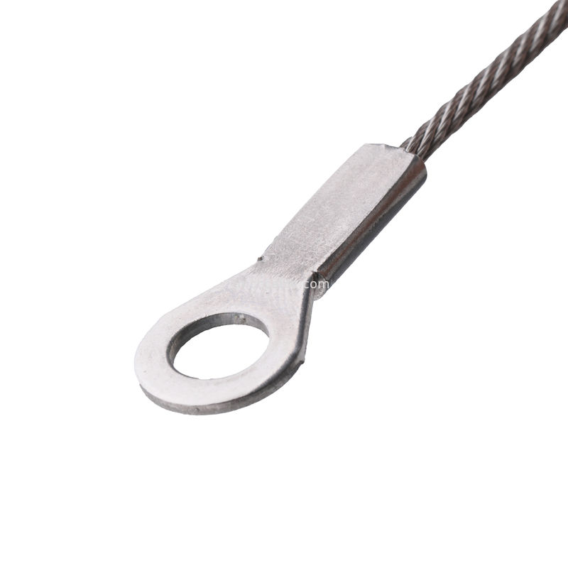 Esnek paslanmaz çelik ip kabloları, delikli güvenlik tel ipi, iletken ve diğer uygulamalar