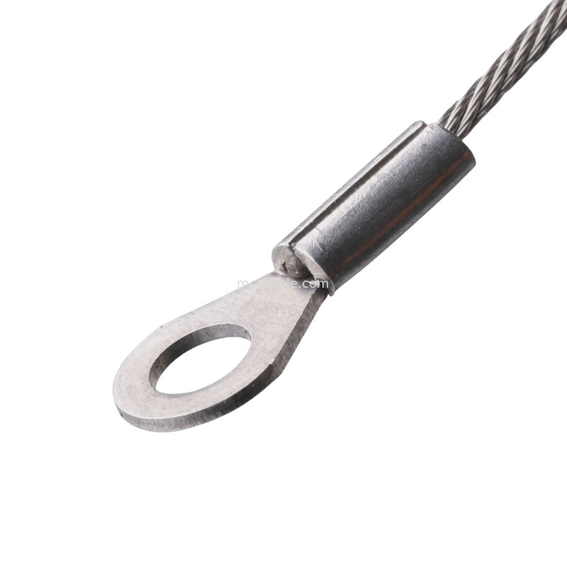 Esnek paslanmaz çelik ip kabloları, delikli güvenlik tel ipi, iletken ve diğer uygulamalar