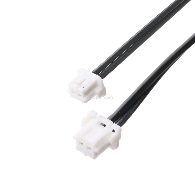DC Plug 2.1*5.5mm Lehimleme Tipi PVC Görünüm kalıplama 90 açıdan Beyaz Kaplama 2P MOLEX F
