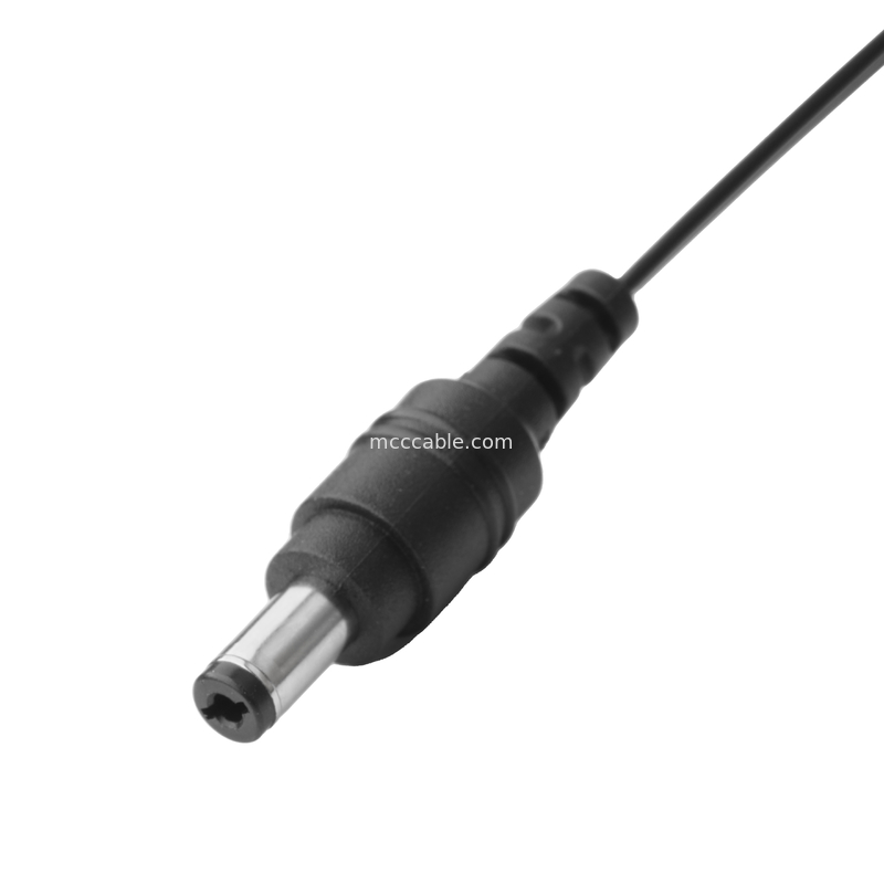DC Plug 2.1 * 5.5mm Lehim Tipi PVC Görünüm Kalıplama TE Mavi Kontu 2P Kadın Kablo Bağlayıcısı
