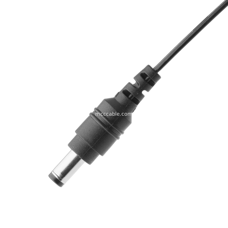DC Plug 2.1 * 5.5mm Lehim Tipi PVC Görünüm Kalıplama TE Mavi Kontu 2P Kadın Kablo Bağlayıcısı
