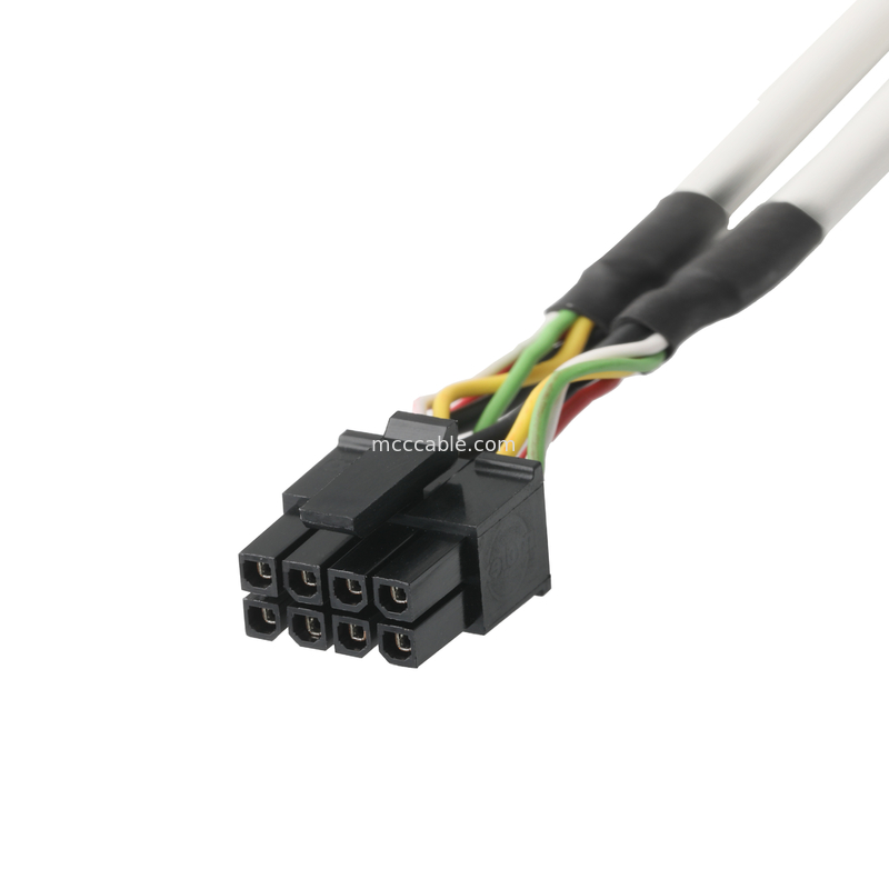 LVDS CABLE adaptörü DB-15P HSG'ye kadın 43025-0800 8P ve 691352710003 3P Yeşil erkek terminal Bağlantı kablosu OEM / ODM