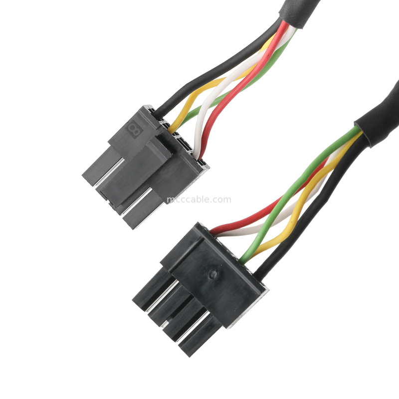 LVDS Kablo Erkek 43025-0800 8P Picth 3.0mm MX HSG Kadın 43020-0401 4P Pitch 3.0mm MX OEM / ODM Uzunluk Kablo Özel