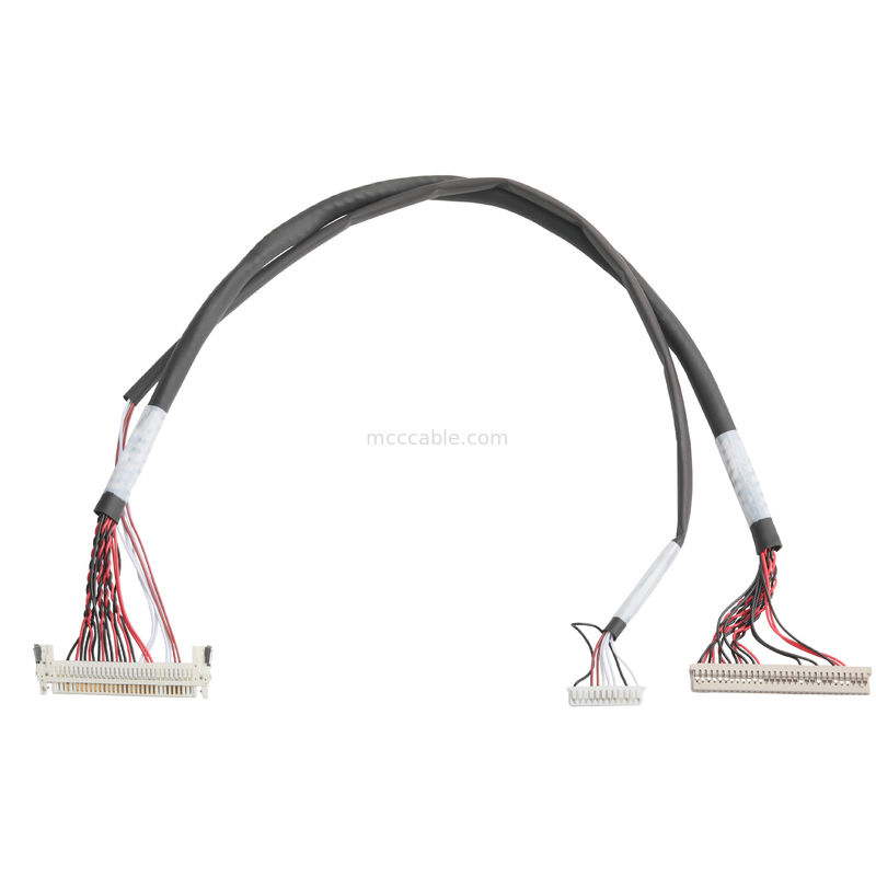 Otomobil Uygulamaları JAE FI-X30HL 30P'den DF14-30P'ye ve MOLEX 51021-1200 12Pin Kombine kablo konektörleri OEM/ODM