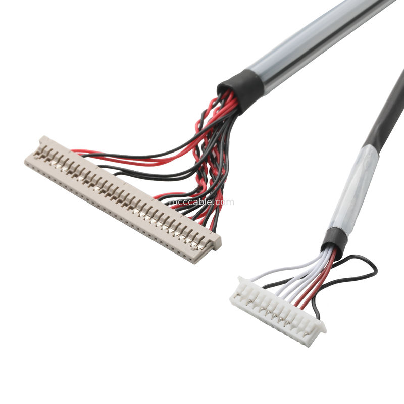 Otomobil Uygulamaları JAE FI-X30HL 30P'den DF14-30P'ye ve MOLEX 51021-1200 12Pin Kombine kablo konektörleri OEM/ODM
