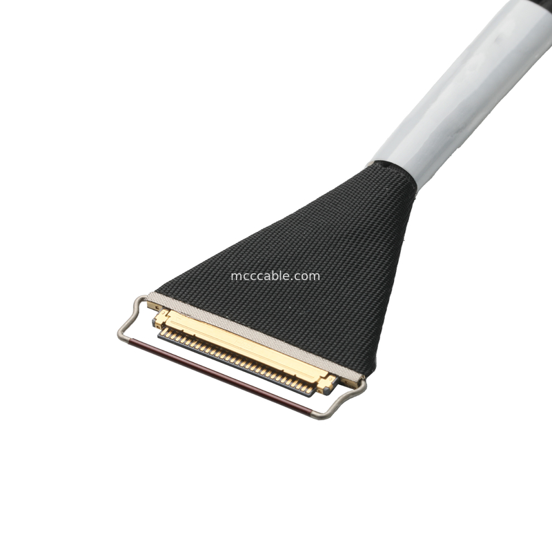 Mikro Koaksiyel 20453-230T DF14-30P ve JST EH-7P 30P Kablo Montajı 0.5mm Pitch OEM / ODM